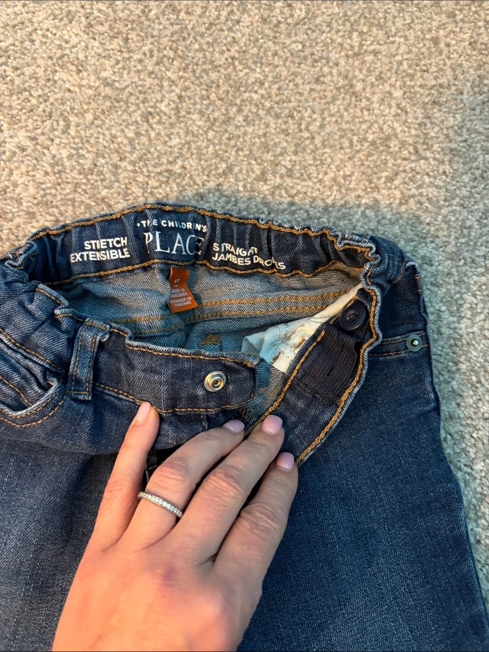 The Children's Place Blue Denim Jeans Duo